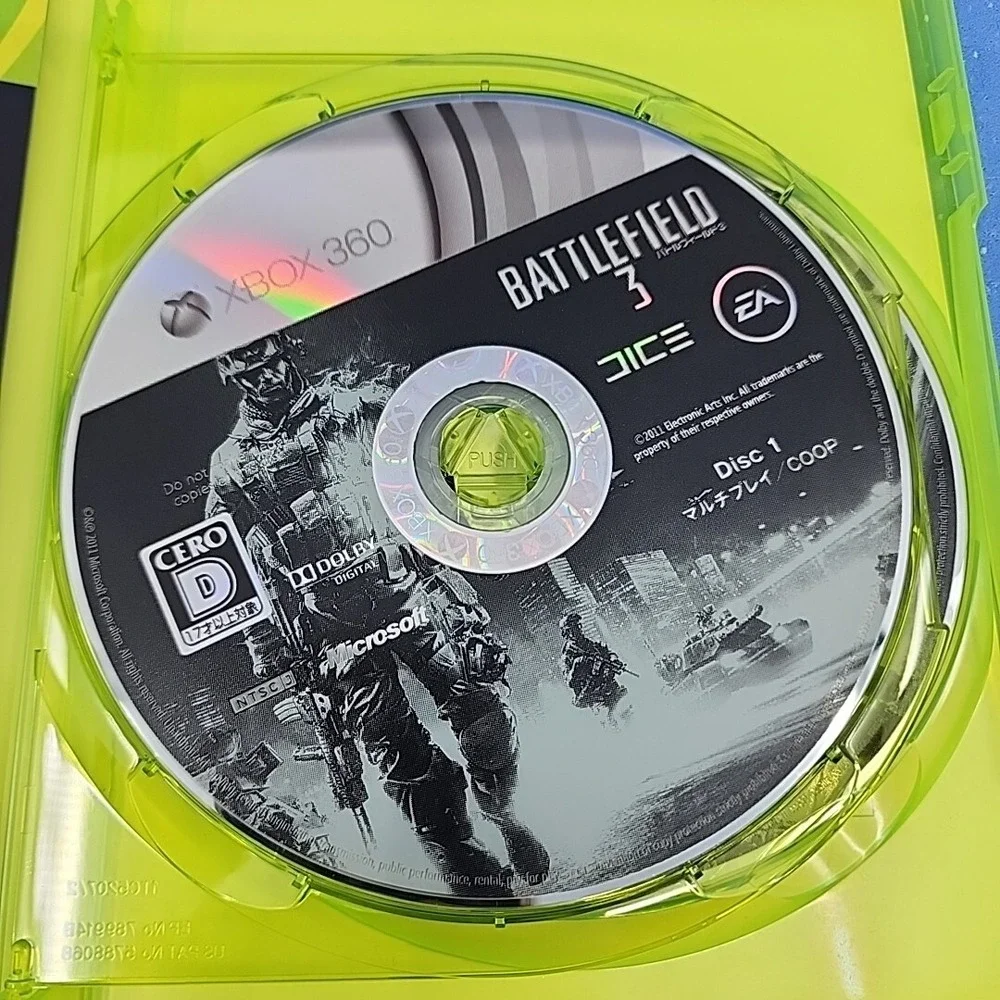 Battlefield 3 (Microsoft Xbox 360, 2011) Japanese Import Video Game US SELLER